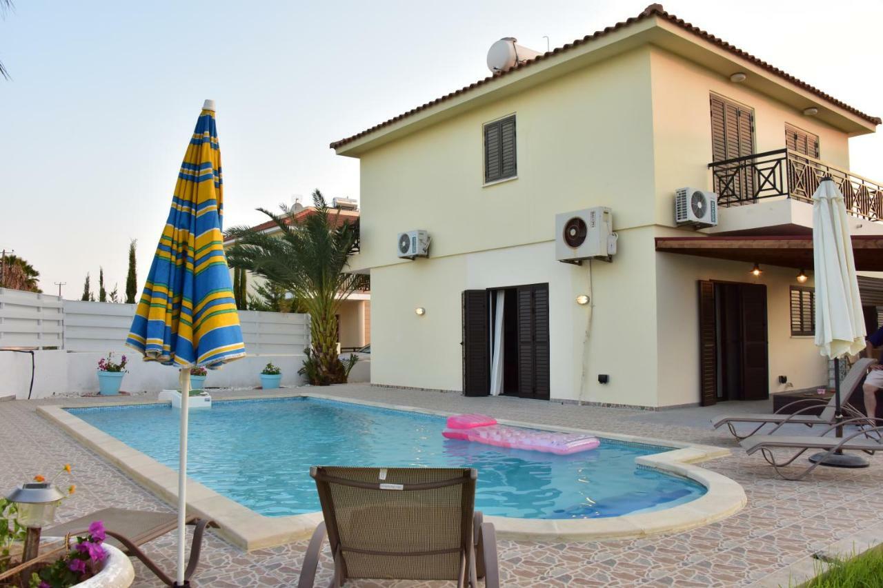 Limni Pool House Villa Oroklini Buitenkant foto